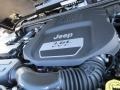 2013 Black Jeep Wrangler Unlimited Rubicon 4x4  photo #12