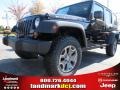 Black 2013 Jeep Wrangler Unlimited Rubicon 4x4