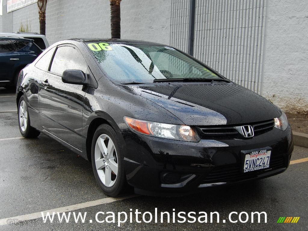 Black book value 2006 honda civic coupe