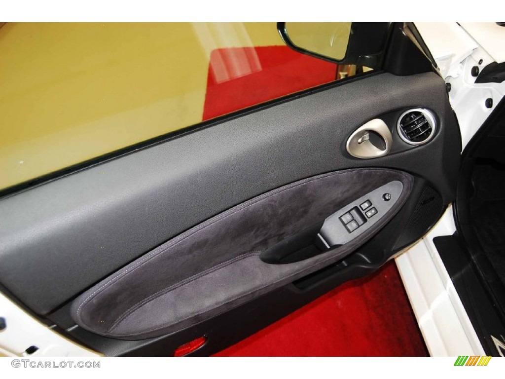 2012 Nissan 370Z Sport Touring Coupe Black Door Panel Photo #73152448