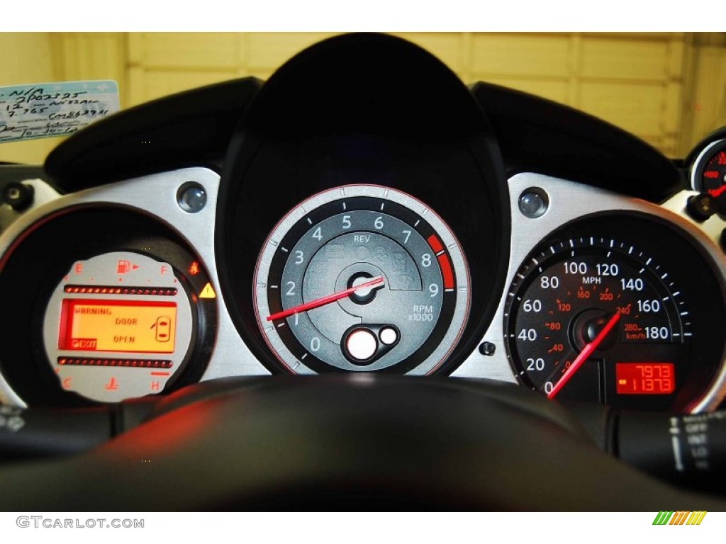 2012 Nissan 370Z Sport Touring Coupe Gauges Photo #73152726