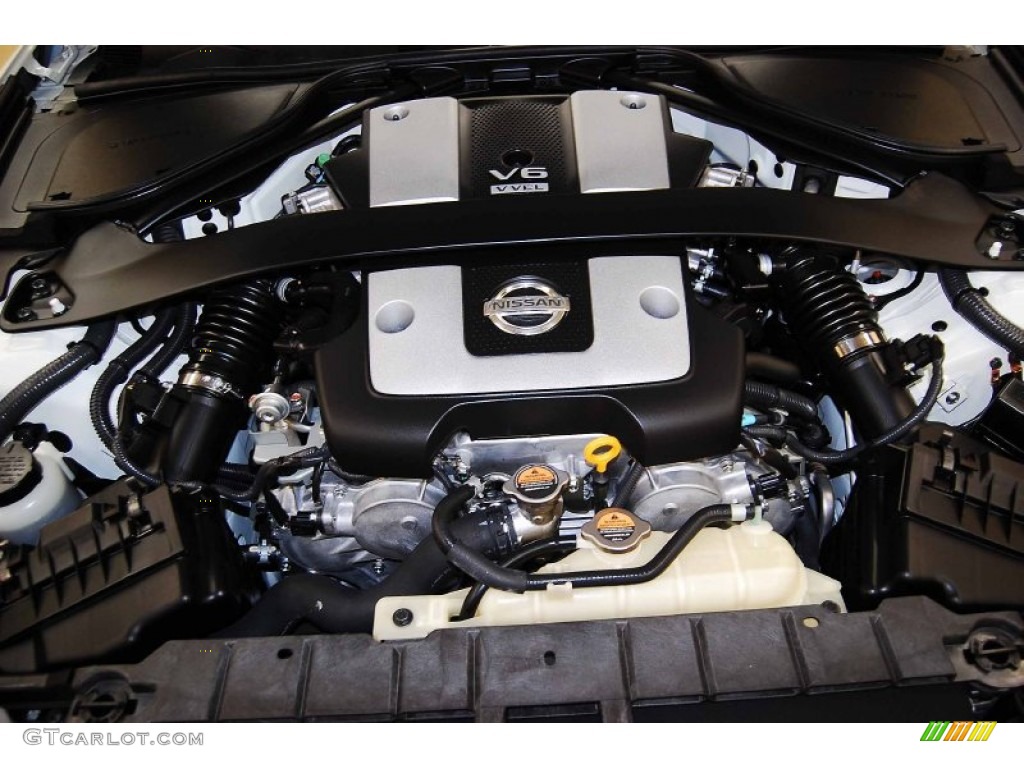 2012 Nissan 370Z Sport Touring Coupe 3.7 Liter DOHC 24-Valve CVTCS V6 Engine Photo #73152744