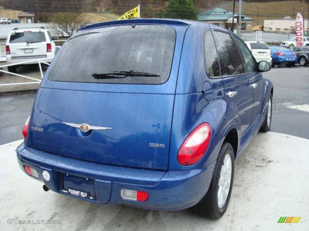 2008 PT Cruiser Touring - Deep Water Blue Pearl / Pastel Slate Gray photo #4