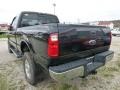 2009 Black Clearcoat Ford F350 Super Duty Lariat SuperCab 4x4  photo #3