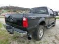 2009 Black Clearcoat Ford F350 Super Duty Lariat SuperCab 4x4  photo #5