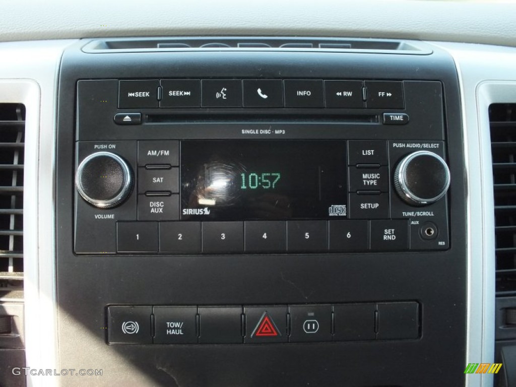 2010 Dodge Ram 3500 Lone Star Crew Cab 4x4 Dually Audio System Photo #73153790