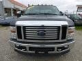 2009 Black Clearcoat Ford F350 Super Duty Lariat SuperCab 4x4  photo #8