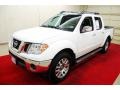 2012 Avalanche White Nissan Frontier SL Crew Cab 4x4  photo #3