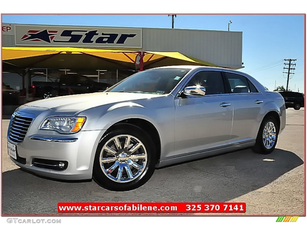 2012 300 Limited - Bright Silver Metallic / Black photo #1