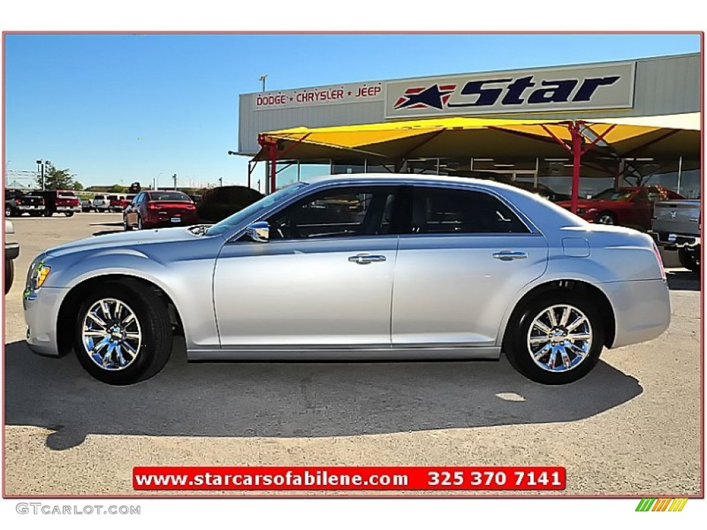 2012 300 Limited - Bright Silver Metallic / Black photo #2