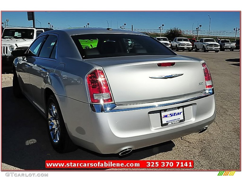 2012 300 Limited - Bright Silver Metallic / Black photo #3