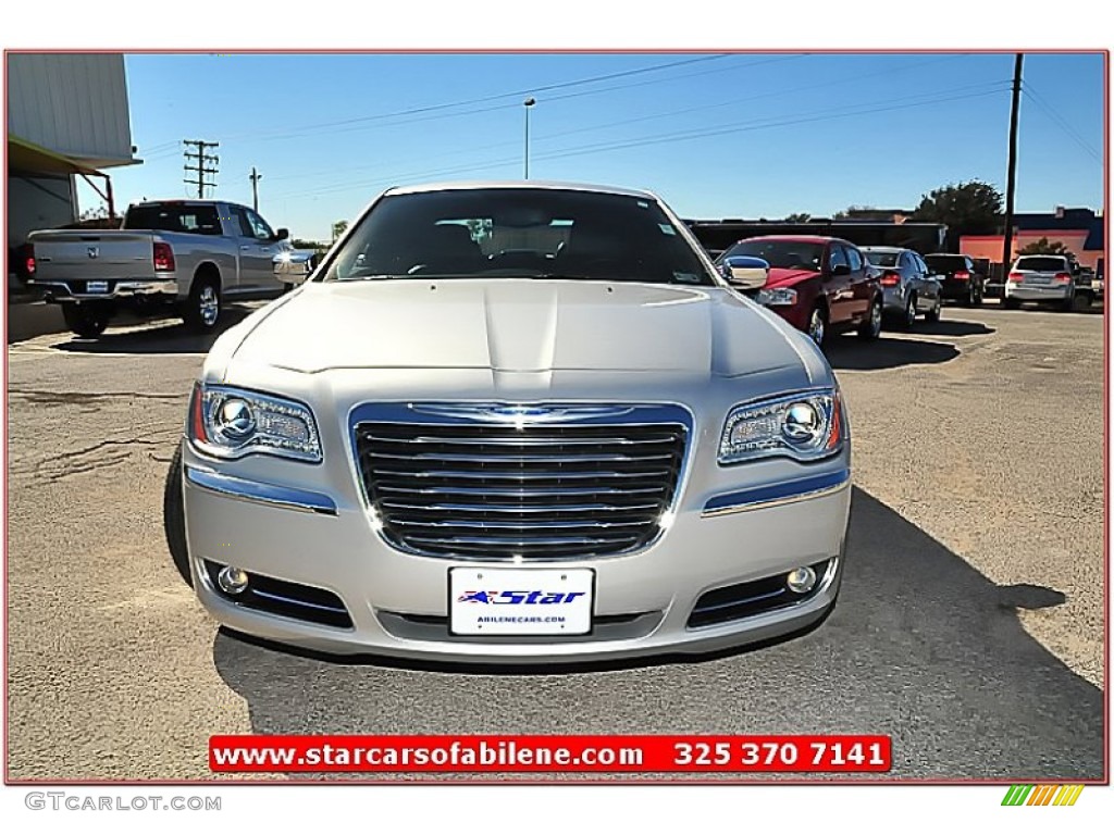 2012 300 Limited - Bright Silver Metallic / Black photo #10