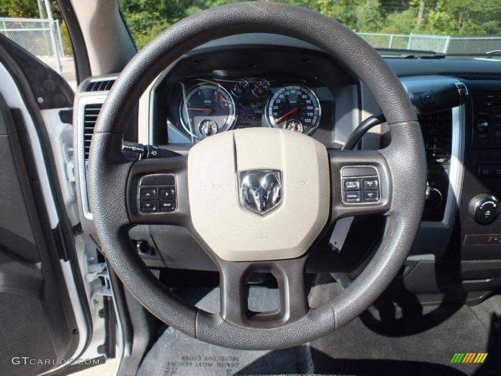 2012 Ram 2500 HD SLT Crew Cab 4x4 - Bright White / Dark Slate/Medium Graystone photo #14