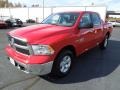 2013 Flame Red Ram 1500 SLT Crew Cab 4x4  photo #2