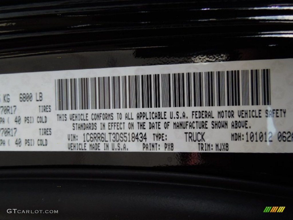 2013 Ram 1500 Big Horn Crew Cab PX8 Photo #73155939