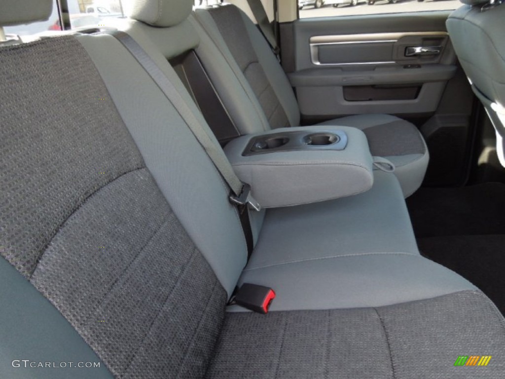 2013 Ram 1500 Big Horn Crew Cab Rear Seat Photo #73156317