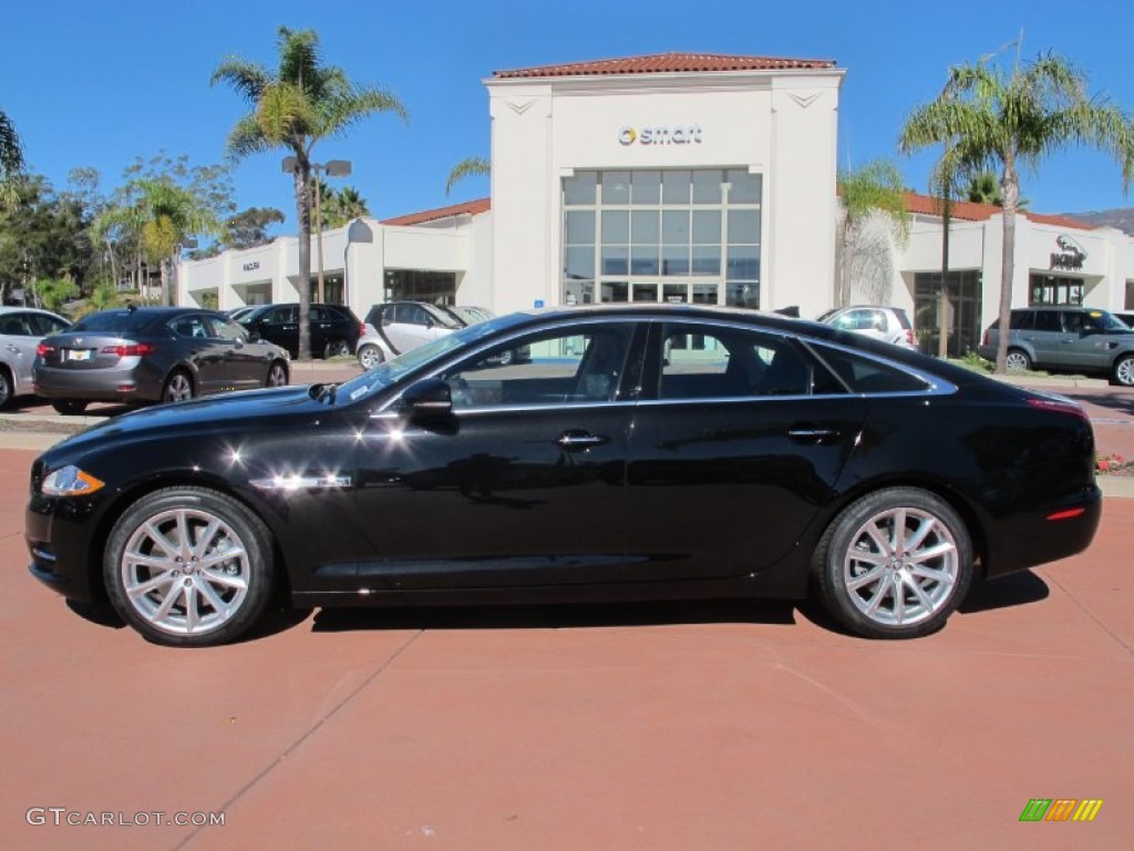 Ultimate Black Metallic 2013 Jaguar XJ XJ Exterior Photo #73157160