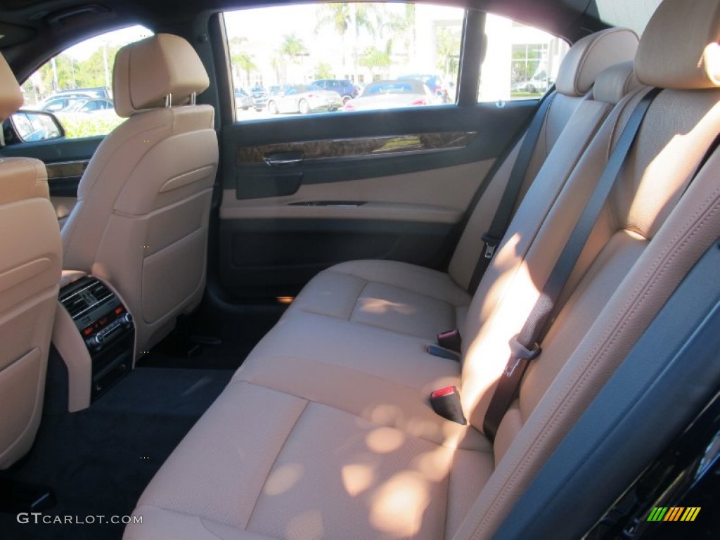 2013 BMW 7 Series 740Li Sedan Rear Seat Photo #73157742