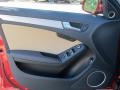 Velvet Beige/Black 2013 Audi A4 2.0T quattro Sedan Door Panel