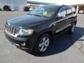 2013 Black Forest Green Pearl Jeep Grand Cherokee Overland  photo #2