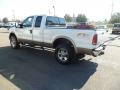 2007 Oxford White Clearcoat Ford F250 Super Duty Lariat SuperCab 4x4  photo #5