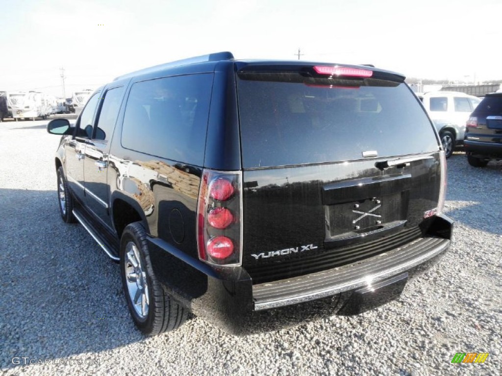 2013 Yukon XL Denali AWD - Onyx Black / Ebony photo #21