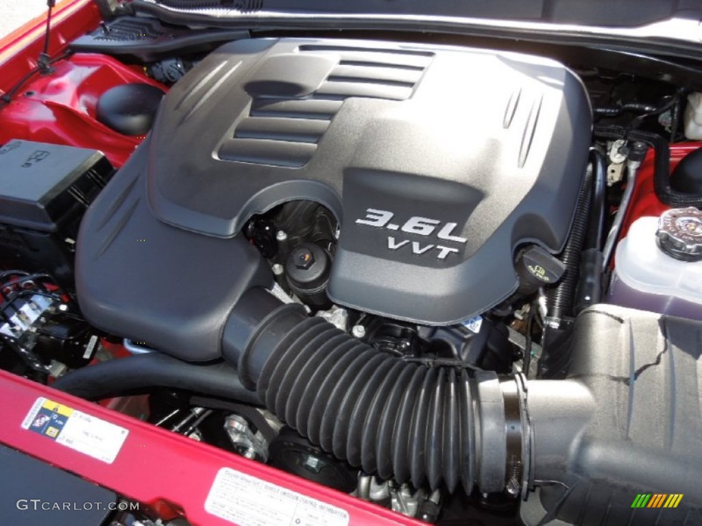 2013 Dodge Challenger SXT 3.6 Liter DOHC 24-Valve VVT Pentastar V6 Engine Photo #73159992
