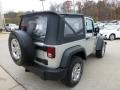 2007 Light Graystone Pearl Jeep Wrangler X 4x4  photo #3