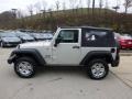 2007 Light Graystone Pearl Jeep Wrangler X 4x4  photo #6