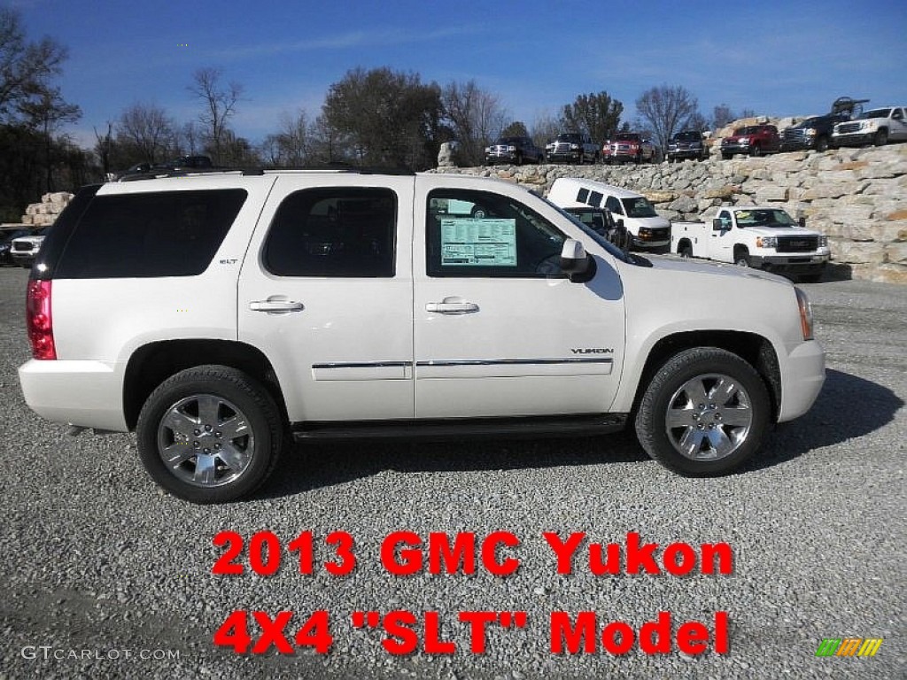 White Diamond Tricoat GMC Yukon