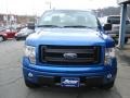 2013 Blue Flame Metallic Ford F150 STX Regular Cab 4x4  photo #3