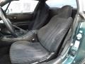 1997 Honda del Sol Black Interior Front Seat Photo