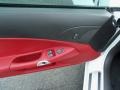 Ebony Black/Red 2011 Chevrolet Corvette Grand Sport Coupe Door Panel