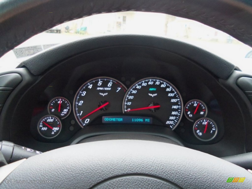 2011 Chevrolet Corvette Grand Sport Coupe Gauges Photo #73161396