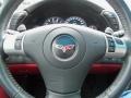 Ebony Black/Red 2011 Chevrolet Corvette Grand Sport Coupe Steering Wheel