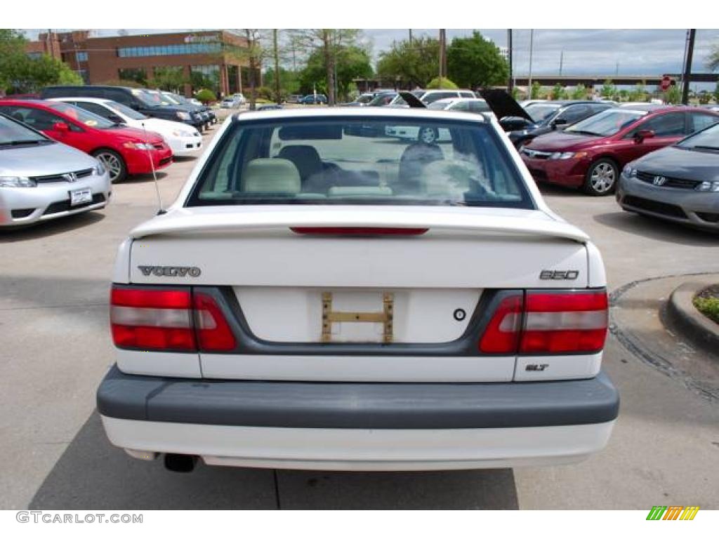 1997 850 GLT Turbo Sedan - White / Taupe photo #6