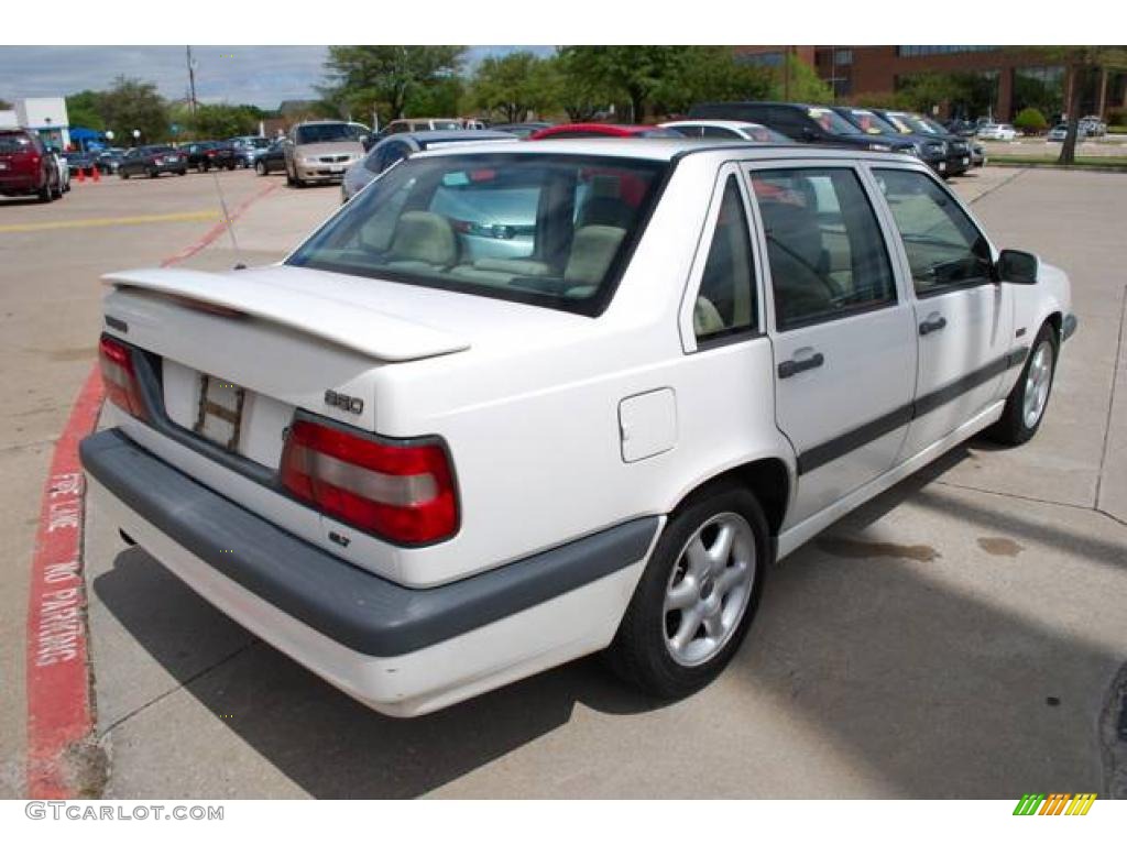 1997 850 GLT Turbo Sedan - White / Taupe photo #7