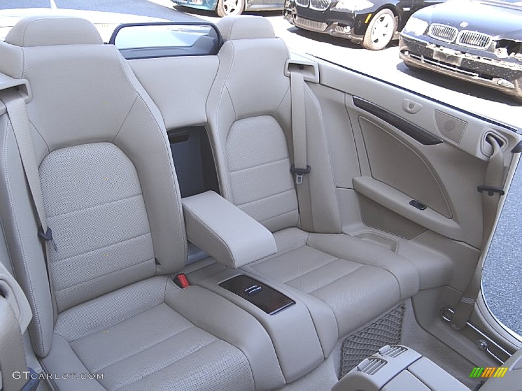 2011 E 350 Cabriolet - Arctic White / Almond/Mocha photo #23