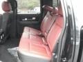 Limited Unique Red Leather Rear Seat Photo for 2013 Ford F150 #73164039