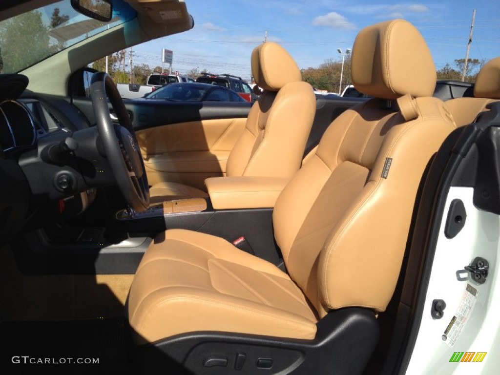 2011 Nissan Murano CrossCabriolet AWD Front Seat Photo #73165131