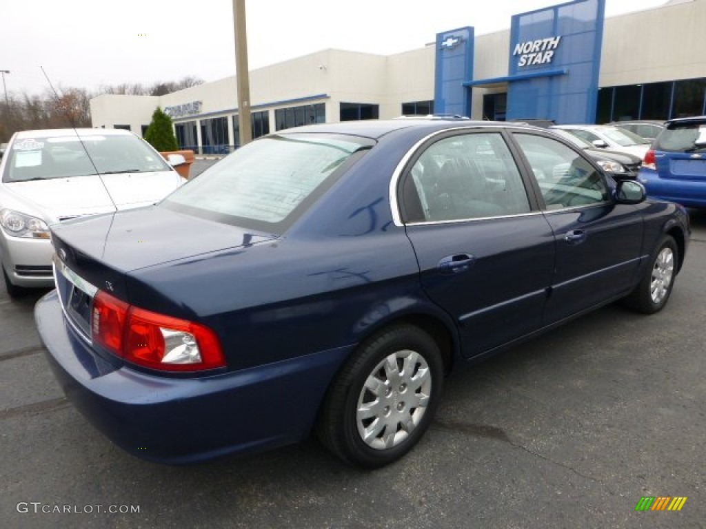2004 Optima LX - Imperial Blue / Gray photo #2