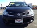 2011 Espresso Black Nissan Versa 1.8 S Hatchback  photo #2