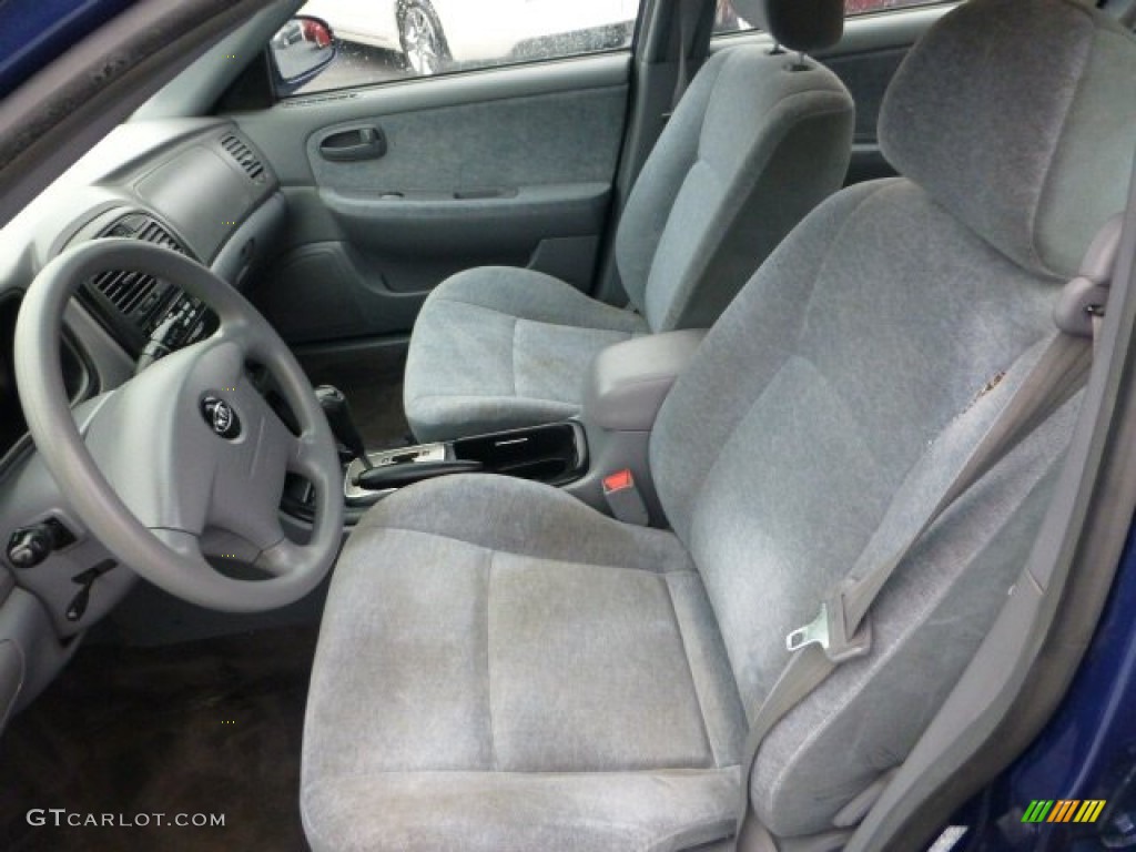 2004 Optima LX - Imperial Blue / Gray photo #8