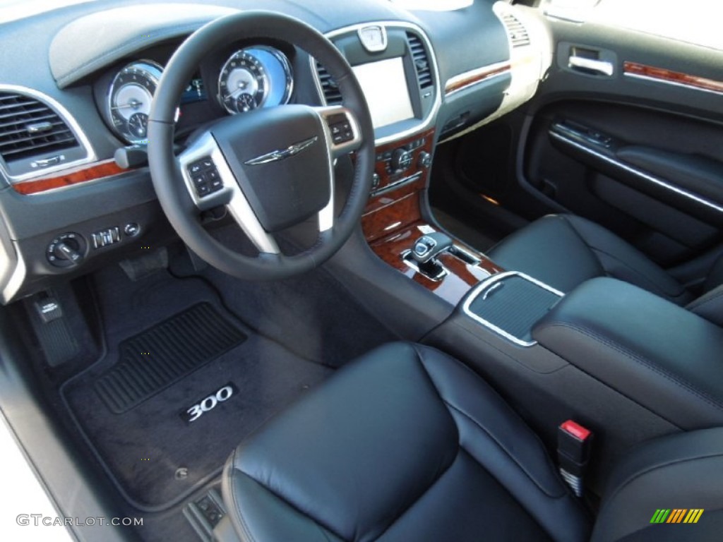 Black Interior 2013 Chrysler 300 Standard 300 Model Photo #73165950
