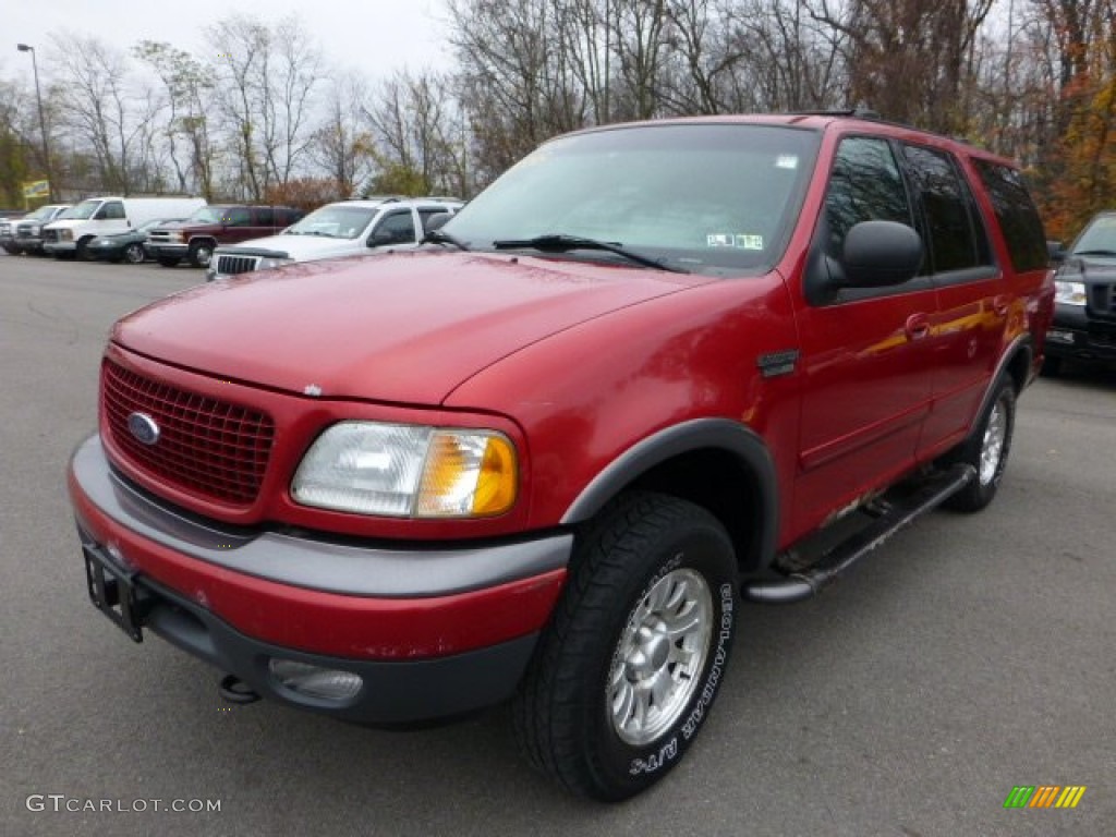 Laser Red 2002 Ford Expedition XLT 4x4 Exterior Photo #73166349
