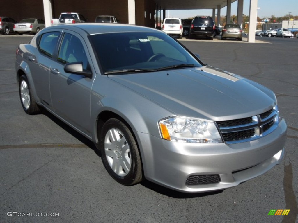 Billet Silver Metallic 2013 Dodge Avenger SE Exterior Photo #73166610