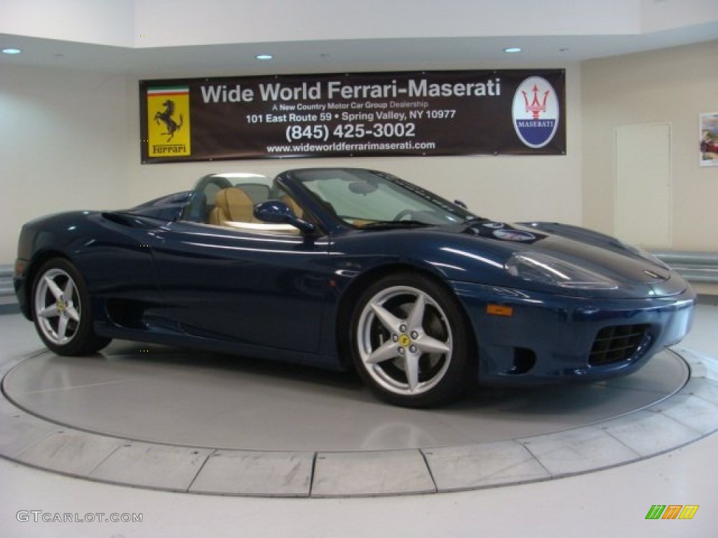 2004 360 Spider - Blue / Tan photo #1