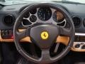 2004 Ferrari 360 Tan Interior Steering Wheel Photo