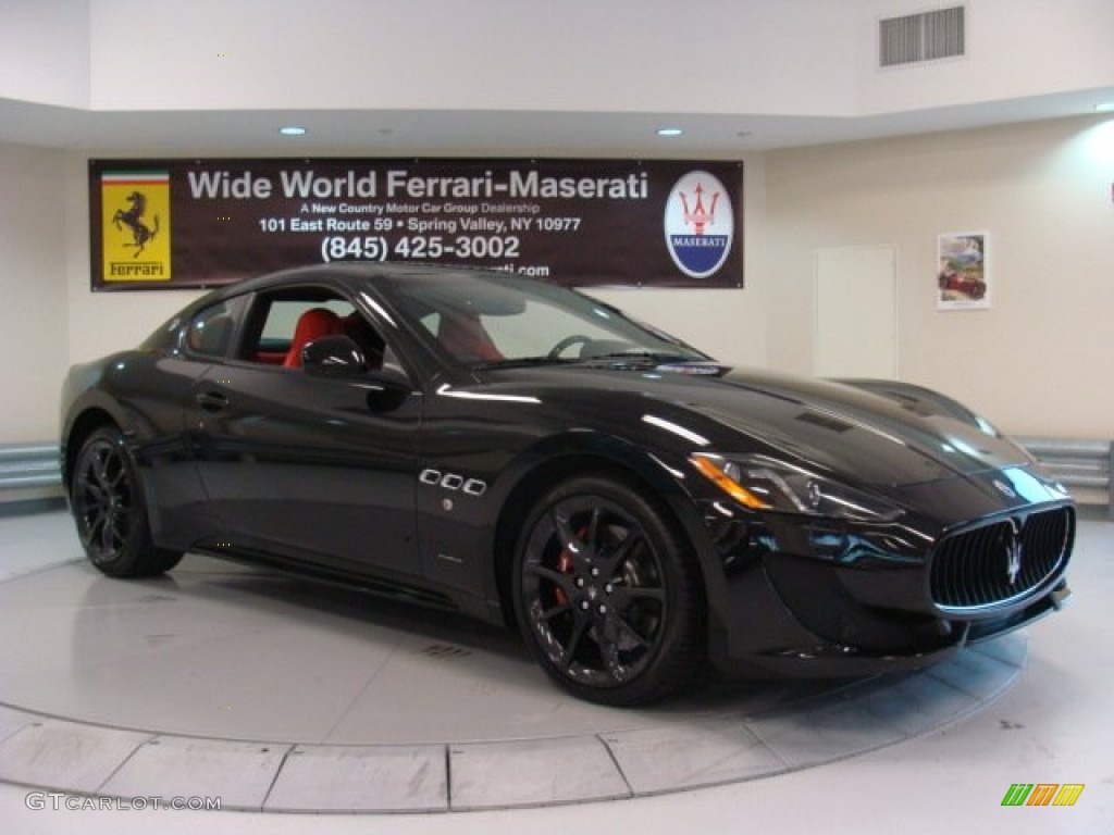 Nero (Black) 2013 Maserati GranTurismo Sport Coupe Exterior Photo #73167492