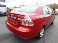 2010 Sport Red Chevrolet Aveo LT Sedan  photo #3